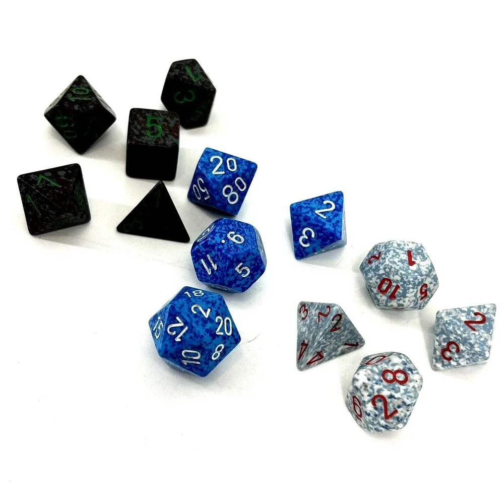 Lot Of OOP Chessex Elemental Air Earth‎ Water 25310 25300 25306 RPG D&D